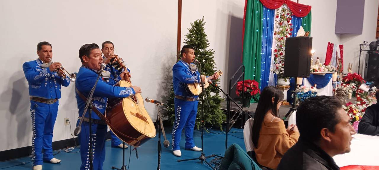 St. Therese Church in Mooresville celebrates Our Lady of Guadalupe.