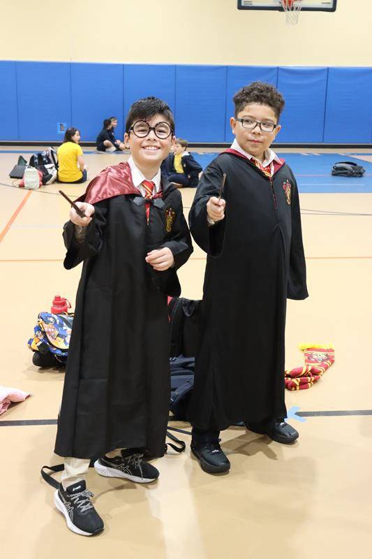 Students started service projects and showed school spirit by dressing as our favorite movie, television or book character. 