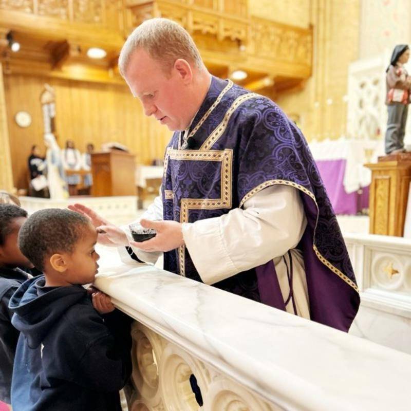 Our Lady Of Grace School in Greensboro celebrated a Mass on Ash Wednesday. It was a profound moment of unity and reflection, intertwining the themes of love, repentance and renewal as the school family embraced the spirit of Lent. 
