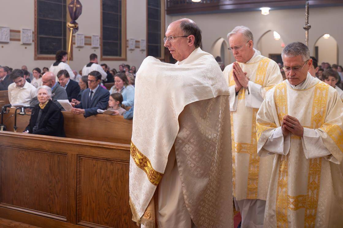Holy Thursday at St. Patrick Cathedral in Charlotte