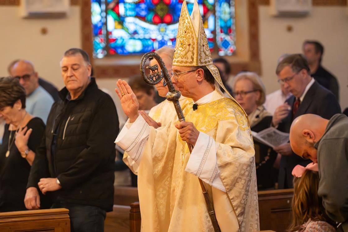 Holy Thursday at St. Patrick Cathedral in Charlotte