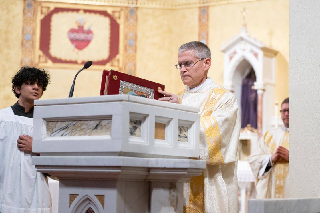 Holy Thursday at St. Patrick Cathedral in Charlotte