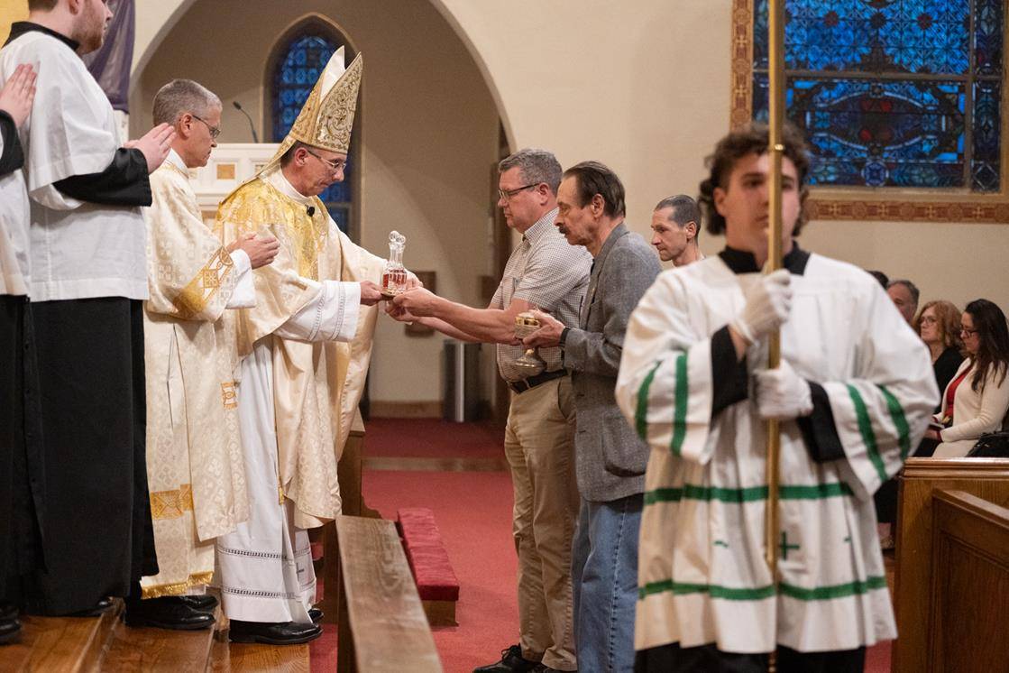 Holy Thursday at St. Patrick Cathedral in Charlotte