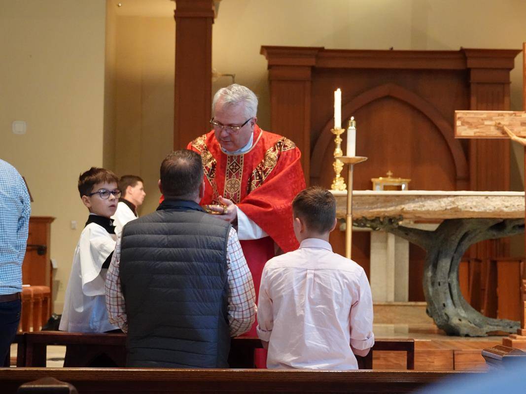 St. Mark Church in Huntersville on Good Friday.