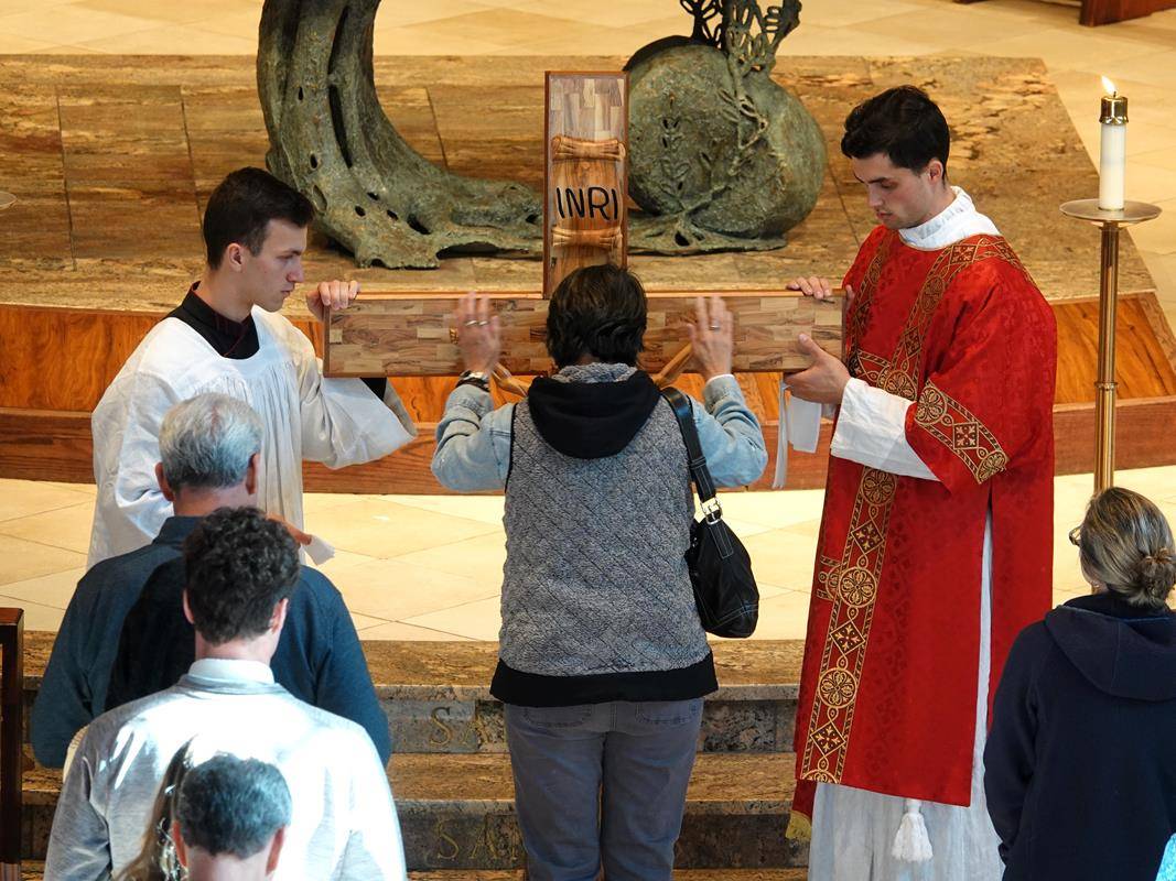 St. Mark Church in Huntersville on Good Friday.