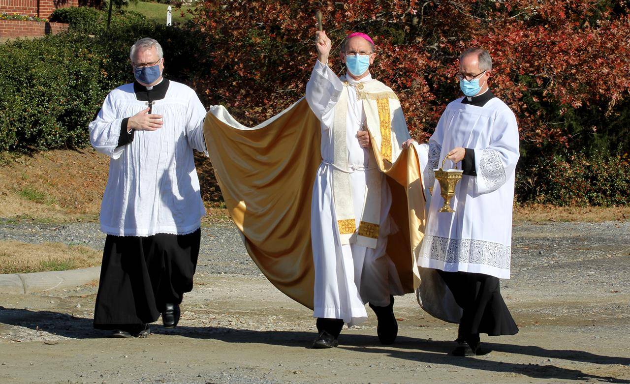 MACS Fine Arts Center groundbreaking in Charlotte in 2021