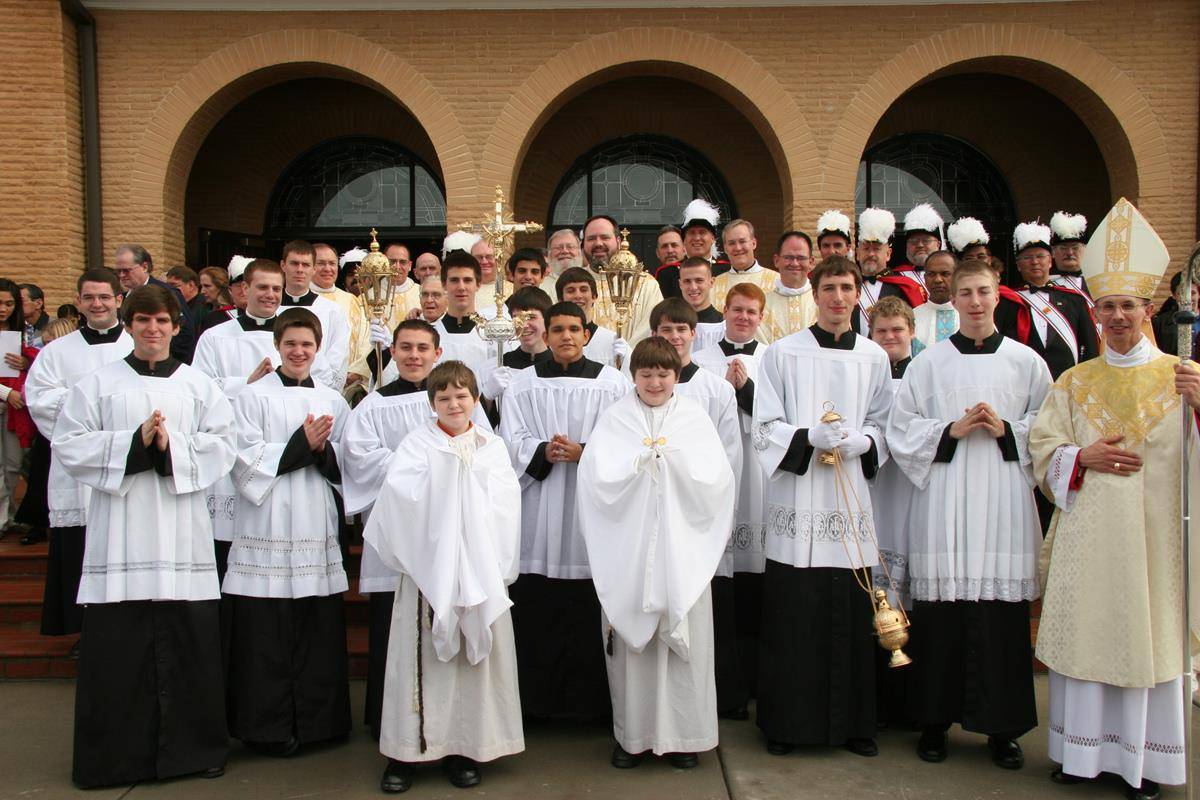 Sacred Heart Church dedication in Salisbury in 2009 