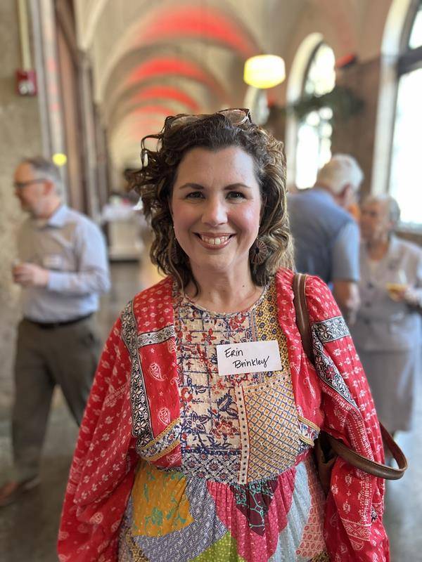 Erin Brinkley, principal of Sacred Heart Catholic School in Salisbury, was happy to share how Sister Geri’s mentorship helped her grow as an educator and administrator.