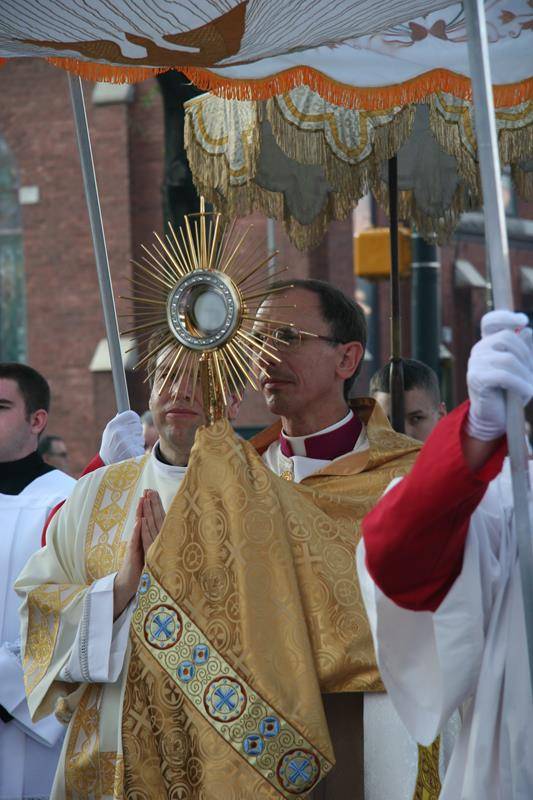 Eucharistic Congress procession in 2005