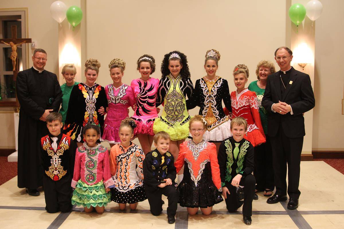 At St. Patrick’s Day feast day celebrations at St Patrick Cathedral in 2016.