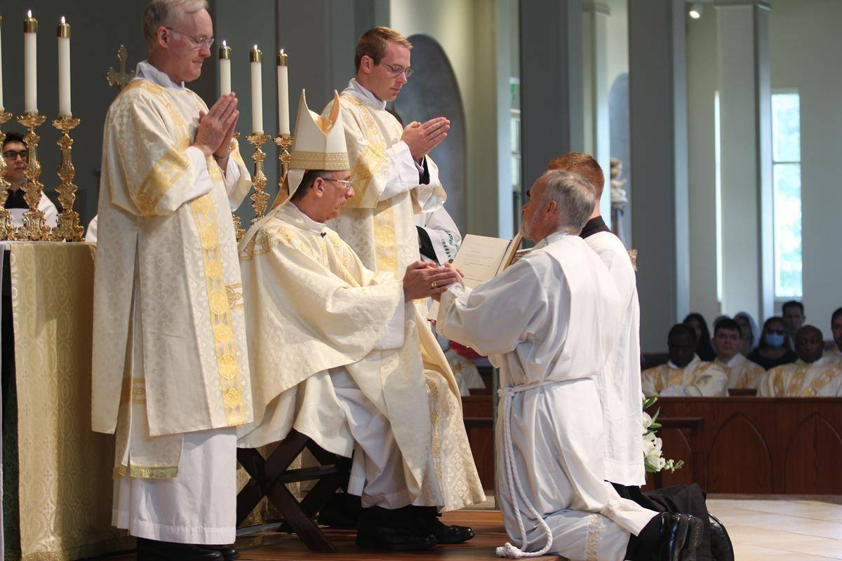 Bishop Jugis ordained 12 men as permanent deacons in 2021