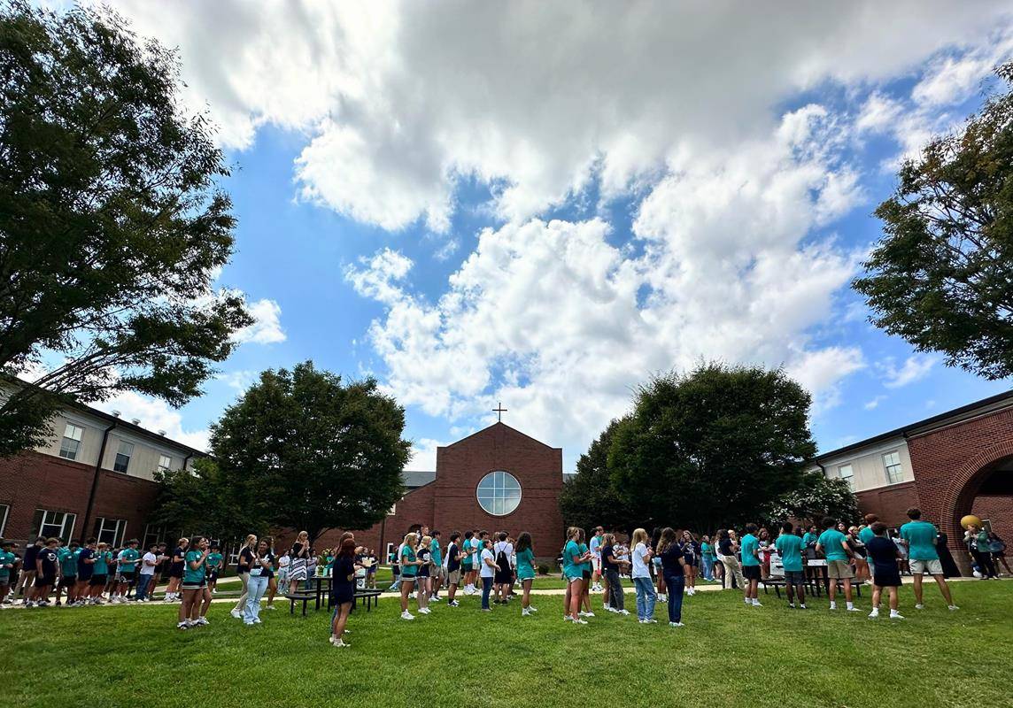 Bishop McGuinness High School welcomes the class of 2028. 