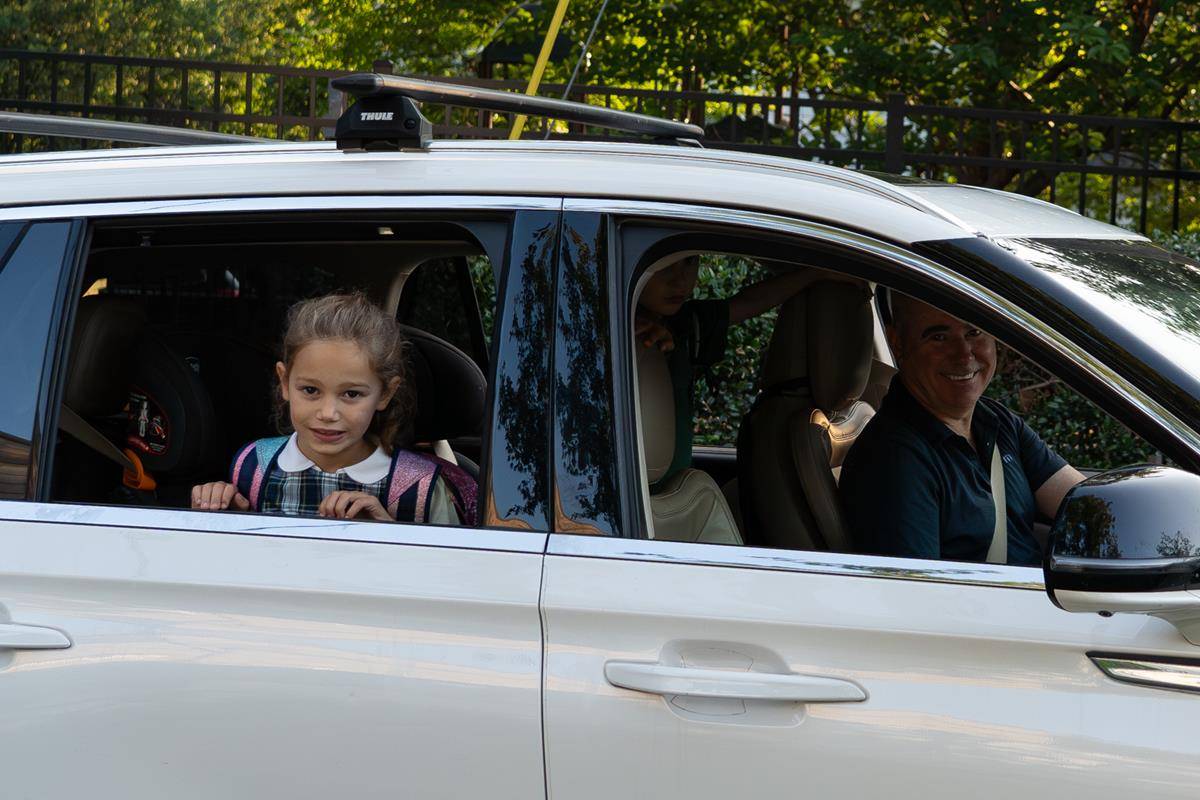 Students are ready for the year to start at St. Patrick School in Charlotte.
