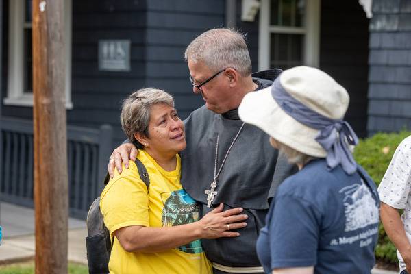  People shared their stories about the storm and its impacts. (Gabriel Swinney)