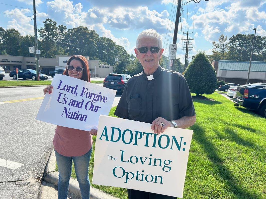 Life Chain in Greensboro.