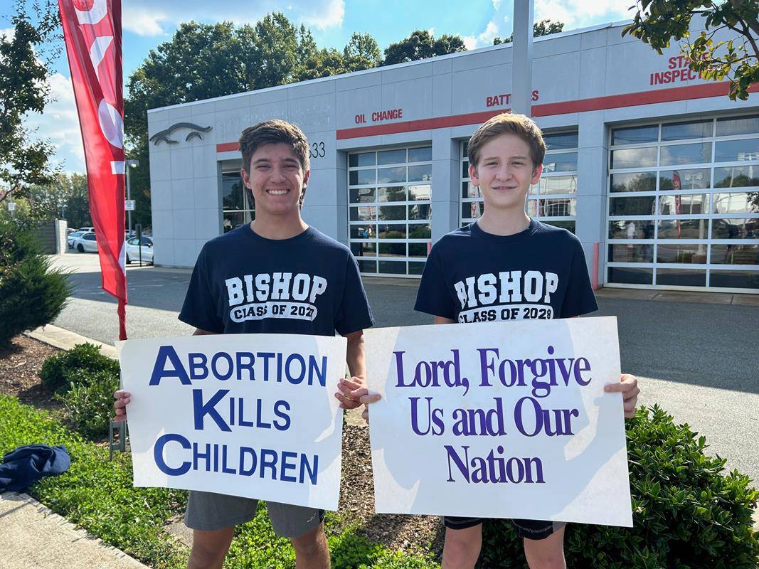 Life Chain in Greensboro.