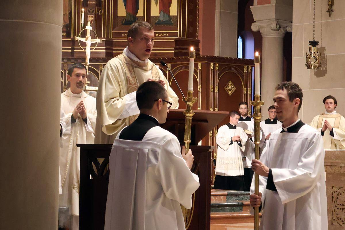 Four Charlotte seminarians instituted as acolytes