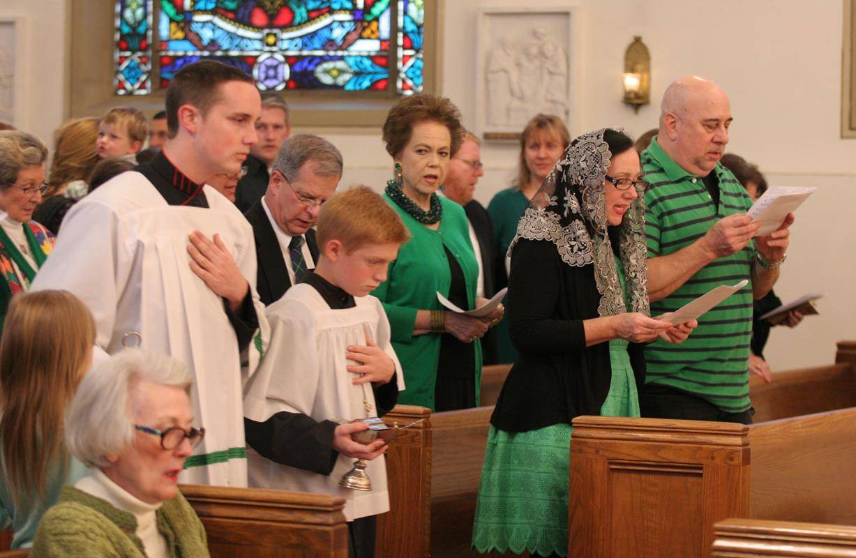 Photo Gallery St. Patrick Day Mass