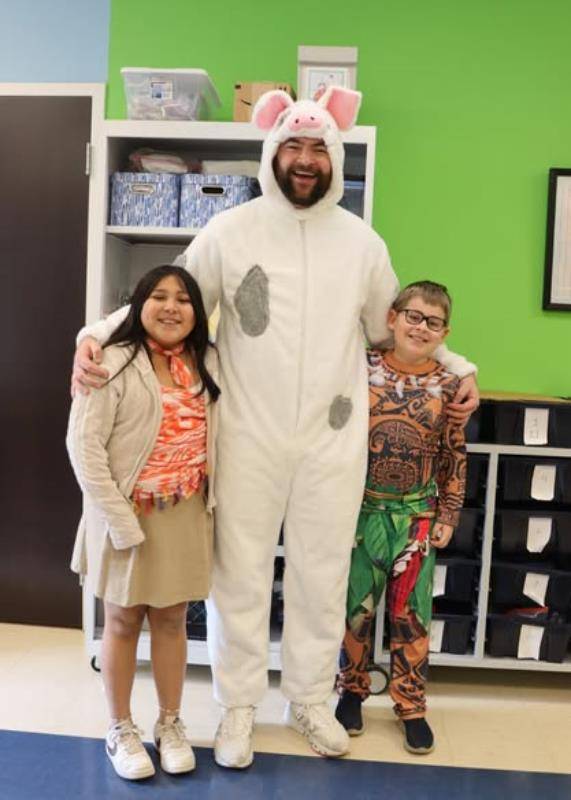 Sacred Heart School celebrated Catholic School with Magical Monday and pajama day and no homework day!