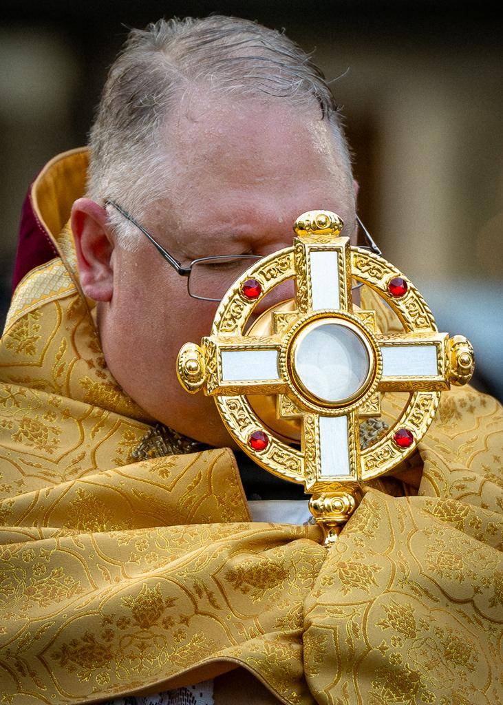 Our Lady of Lourdes Parish in Monroe turned their Corpus Christi celebration into a three-day retreat, a “Eucharistic Triduum.” 