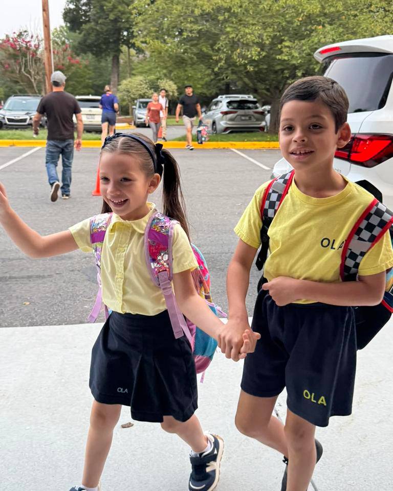The first day of school at Our Lady of the Assumption School in Charlotte is filled with smiling faces, eager learners and hearts ready to grow in wisdom and grace. 