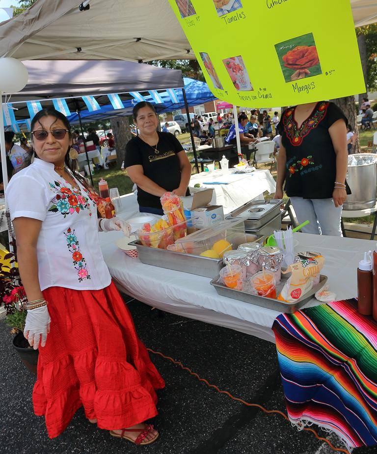 Healthy refreshments at the festival (Copy)
