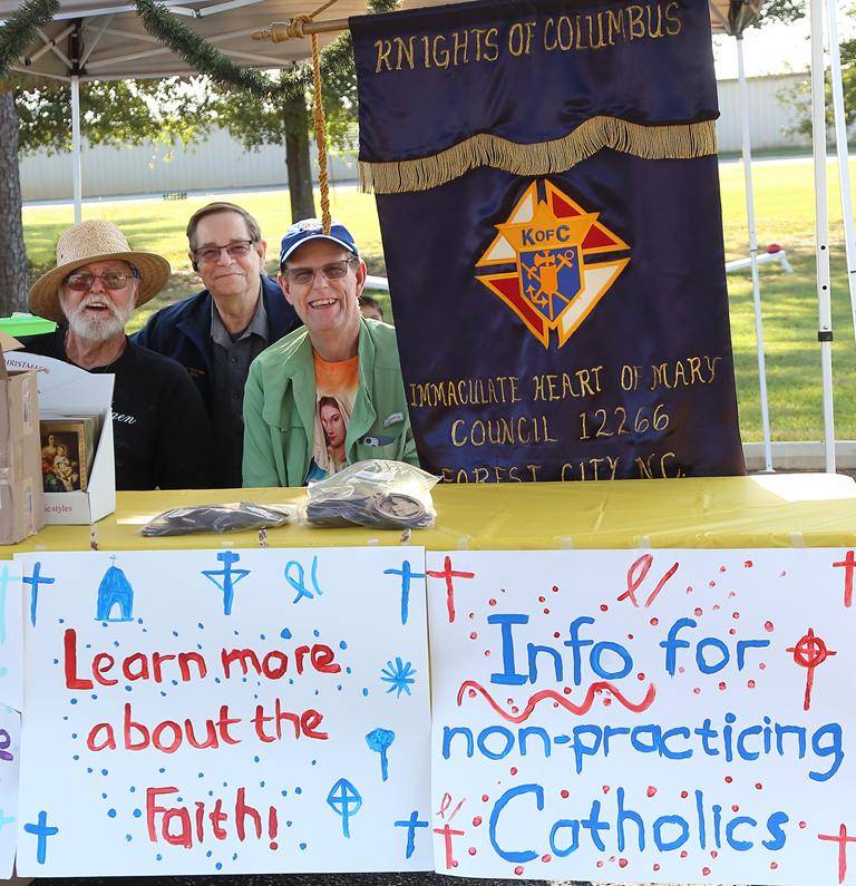 Knights of Columbus at Hispanic Festival (Copy)