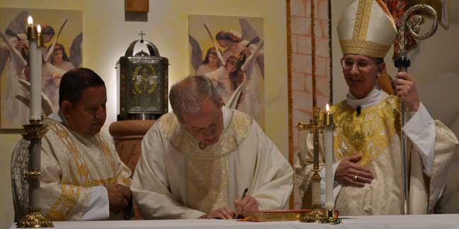Pastor installed at St. Francis of Assisi in Lenoir