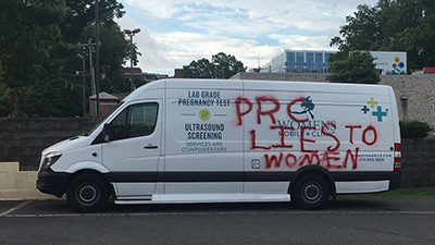 New mobile ultrasound unit vandalized in Charlotte