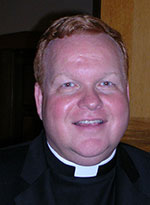 allen john fr administrator matthew st appointed pastor remains church while leave charlotte father
