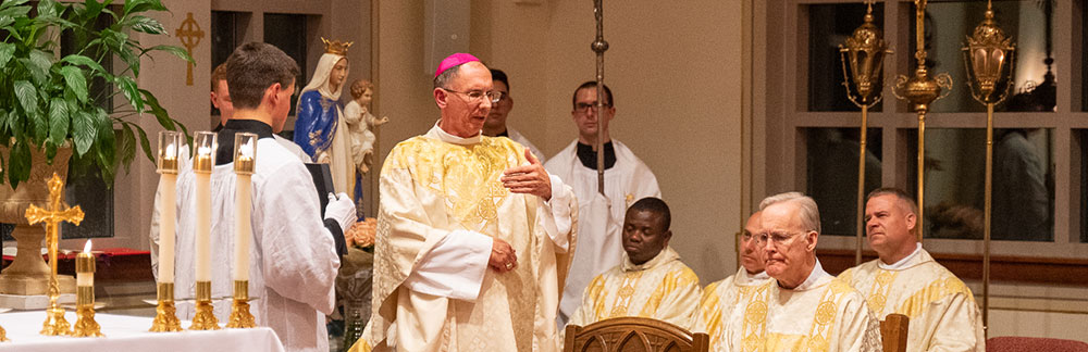  Bishop Jugis closes out 50th anniversary year, announces patroness