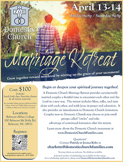 031524 Domestic Church Retreat Flyer