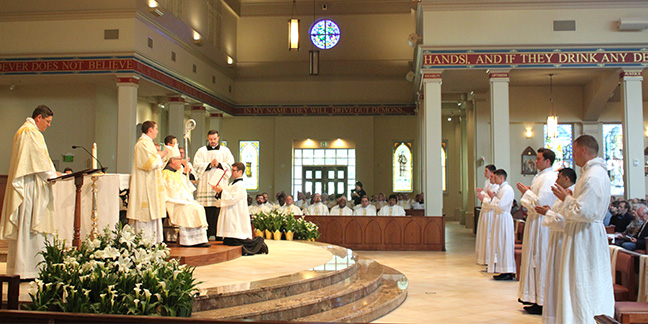 Six new deacons