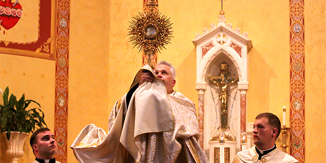 Holy Hour held for seven men