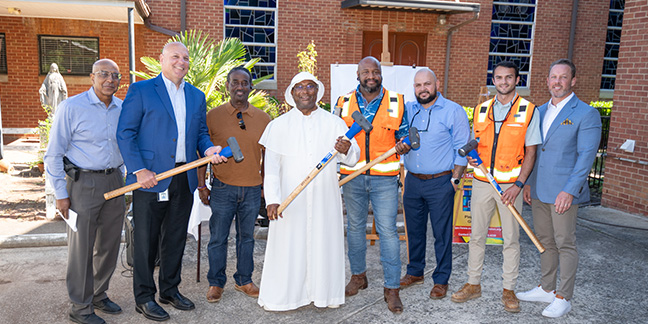 OLC groundbreaking