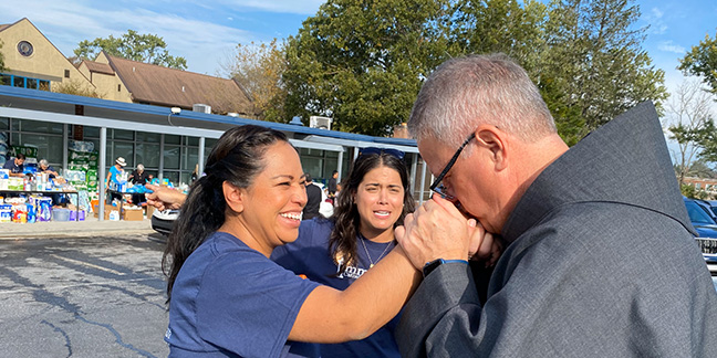 Bishop Martin surveys Helene relief efforts in WNC