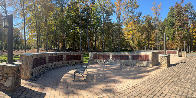 Columbarium featuring local stone, local artistry opens at St. Francis Springs Prayer Center