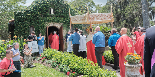 National Eucharistic Pilgrimage begins on Pentecost