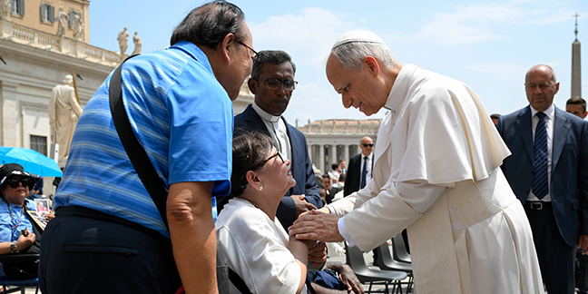 061825 pope audience