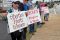 Parishioners from Our Lady of Grace and St. Pius X parishes in Greensboro were joined by the Knights of Columbus and Boy Scouts  to stand up for life in their city.